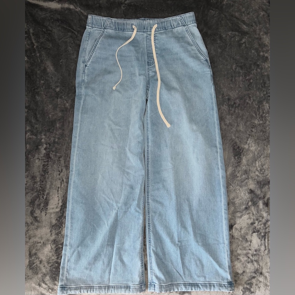 American Eagle Womens Cozy Dreamy Drape Baggy Convertible Jogger (Small) - Picture 7 of 14